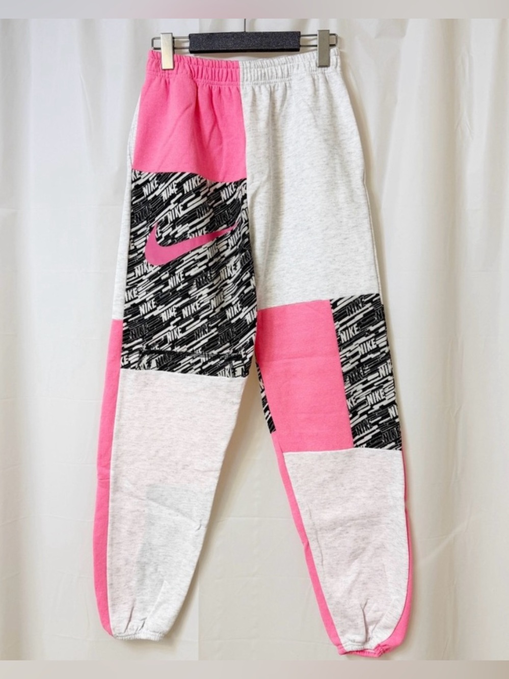 🔥RARE Frankie Collective 1-of-1 Rework Nike Patchwork Sweatpants